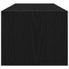 vidaXL tv-bord 100x31x25,5 cm konstrueret tr&aelig; sort egetr&aelig;sfarve