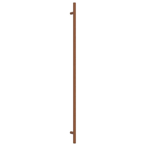 vidaXL skabsh&aring;ndtag 20 stk. 480 mm rustfrit st&aring;l bronzefarvet