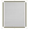 vidaXL magnetisk insektskærm til vindue 100x120 cm glasfiber hvid
