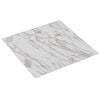 vidaXL Selvkl&aelig;bende Gulvplanker Hvid og brun 30,5 x 30,5 cm 20 stk.