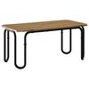 vidaXL Sofabord Artisan-eg 79,5 x 40 x 36 cm Konstrueret tr&aelig;