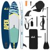 vidaXL SUP board med s&aelig;de 2-i-1 APEX 305 x 76 x 15 cm Bl&aring; til