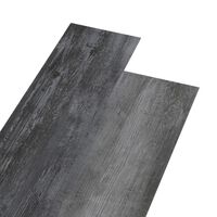 vidaXL selvhæftende PVC-gulvplanker 5,21 m² 2 mm skinnende grå