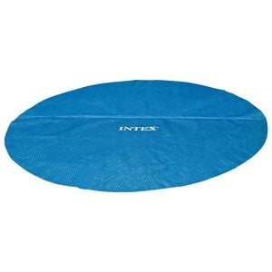 Intex solopvarmet poolovertr&aelig;k 348 cm polyethylen bl&aring;