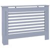 vidaXL radiatorskjuler 112x19x81,5 cm MDF antracitgr&aring;