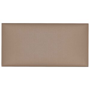 vidaXL V&aelig;ghovedg&aelig;rde 12 stk. 30 x 15 cm Cappuccino Stof