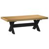 vidaXL sofabord NOAIN A-formede ben 120x60x40 cm massivt tr&aelig; fyrretr&aelig;