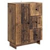 vidaXL Sideboard Gammelt tr&aelig; 66 x 34,5 x 90 cm Konstrueret tr&aelig;