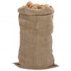 vidaXL jutesække 10 stk. 65x135 cm 100% jute 340 gsm