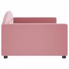 vidaXL daybed 100x200 cm velour pink