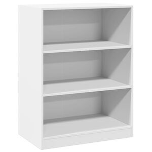 vidaXL t&oslash;jreol 77x48x102 cm konstrueret tr&aelig; hvid