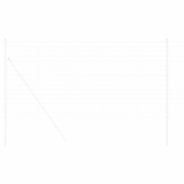 vidaXL Euro Hejn 1 x 25 m PVC-belagt jern