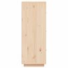 vidaXL højskab 34x40x108,5 cm massivt fyrretræ