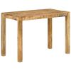 vidaXL spisebord 110x55x76 cm massivt mangotr&aelig;