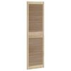 vidaXL Skabsdør med dør 4 pcs Naturfarvet 140.5 x 2.1 x 49.5 cm