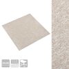 vidaXL T&aelig;ppe 20 pcs Lys beige 50 x 50 cm 100% Polypropylen