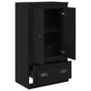 vidaXL Highboard Sort eg 60 x 35,5 x 103,5 cm Konstrueret tr&aelig;