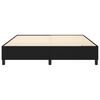 vidaXL Boxspring sengeramme 180x200 cm stof sort