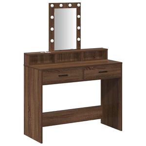 vidaXL Kl&aelig;deskab Brun 100 x 41 x 140 cm Konstrueret tr&aelig;