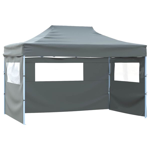 vidaXL Party Tent Antracit 291 x 431 x 315 cm Oxford stof