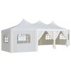 vidaXL Pavillontag Hvid 448 x 320 cm Polyester