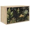 vidaXL V&aelig;gh&aelig;ngt TV Skab RHENEN 69 x 33 x 40 cm Sonoma-eg