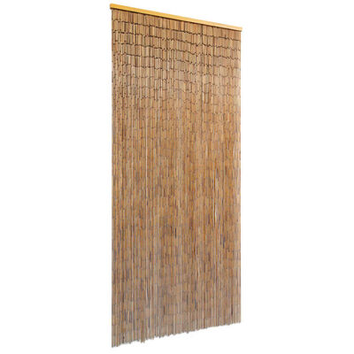 vidaXL dørgardin bambus 90 x 200 cm