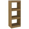 vidaXL bogreol/rumdeler 40x30x103,5 cm fyrretr&aelig; gyldenbrun