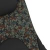vidaXL fiskestol med justerbare fødder foldbar camouflage