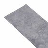 vidaXL Gulvplanker 36 pcs Cement Gr&aring; 5,02 m&sup2; PVC