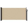 vidaXL sammenrullelig sidemarkise 100x500 cm beige