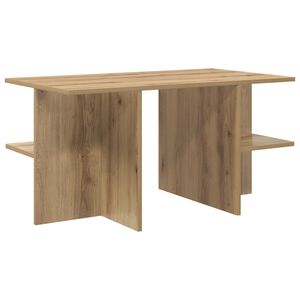 vidaXL Sofabord Artisan-eg 87 x 50 x 45 cm Konstrueret tr&aelig;