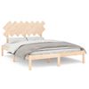 vidaXL sengeramme 150x200 cm King Size massivt tr&aelig;