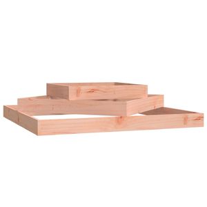 vidaXL plantekasse 112x112x27 cm massivt douglasgran