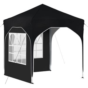 vidaXL Pop-up Festtelt 192 x 192 x 245 cm Antracit