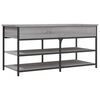 vidaXL skob&aelig;nk 100x42,5x50 cm konstrueret tr&aelig; gr&aring; sonoma-eg