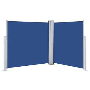vidaXL sammenrullelig sidemarkise 100 x 600 cm bl&aring;