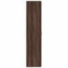 vidaXL h&oslash;jskab 40x42,5x185 cm konstrueret tr&aelig; brun egetr&aelig;sfarve