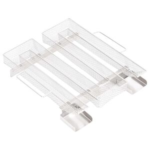 vidaXL koldr&oslash;gsgenerator 22,5 cm fire sider rustfrit st&aring;l