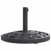 vidaXL parasolfod &Oslash;38/48 mm st&aelig;nger 9 kg halvrund