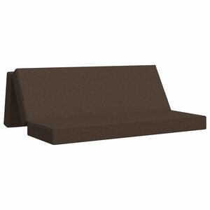 vidaXL Samlebar Sofa Seng 200 x 67 x 45 cm Gr&aring;brun