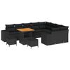 vidaXL Havesofa S&aelig;t 12 stk. 9-Antal s&aelig;der Sort polyrattan