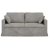 vidaXL Sofa Lysegr&aring; Samlede dimensioner: 158 x 78 x 80 cm (B x D x H)