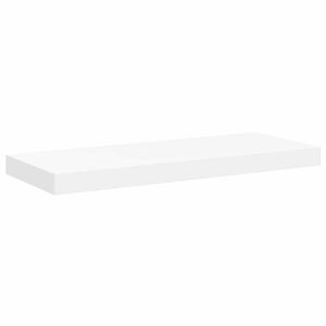 vidaXL v&aelig;ghylde 60x23,5x3,8 cm MDF hvid