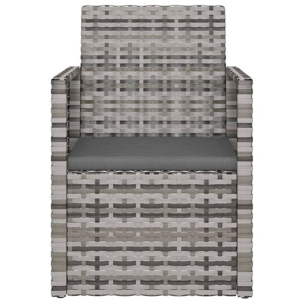 vidaXL udend&oslash;rs lounges&aelig;t 3 dele med hynder polyrattan gr&aring;