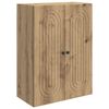 vidaXL V&aelig;gmonteret skab Artisan-eg 66 x 34,5 x 90 cm Konstrueret tr&aelig;