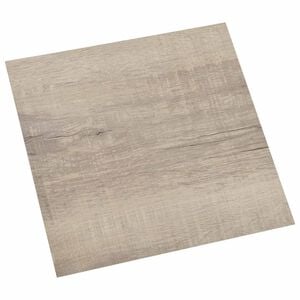 vidaXL Gulvplanker Gr&aring;brun 5,11 m&sup2; 55 stk. PVC