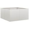 vidaXL Planter 80x80x40 cm Rustfrit st&aring;l