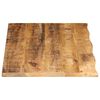vidaXL bordplade 120x60x3,8 cm naturlig kant massivt ru mangotr&aelig;