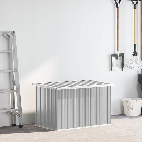 vidaXL opbevaringskasse til haven 109x67x65 cm gr&aring;